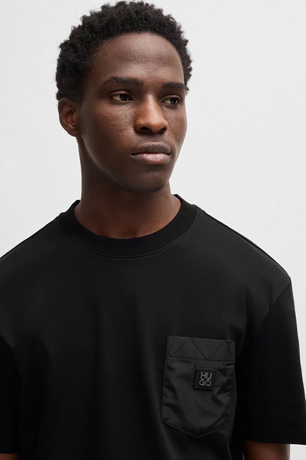 ΜΠΛΟΥΖΑ HUGO - 001 ΜΑΥΡΟ